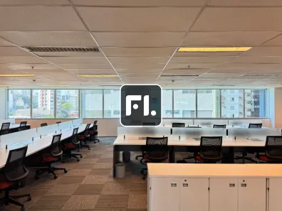 Sala Comercial para alugar, 434m² no Cidade Monções, São Paulo