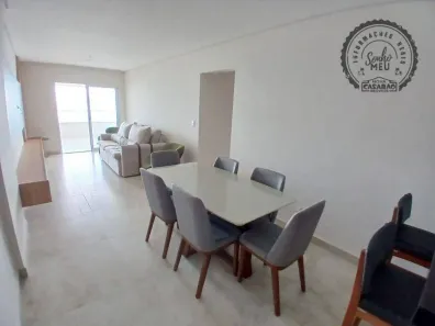 Apartamento com 3 Quartos para alugar, 116m² no Caiçara, Praia Grande