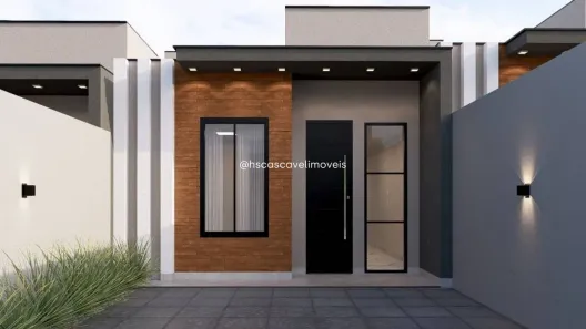 Casa com 2 Quartos à venda, 57m² no Recanto Tropical, Cascavel