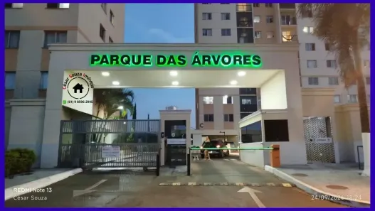 Apartamento com 2 Quartos para alugar, 53m² no Parque das Cachoeiras, Valparaíso de Goiás