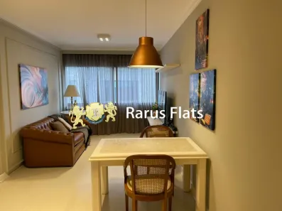 Flat com 1 Quarto para alugar, 45m² no Itaim Bibi, São Paulo