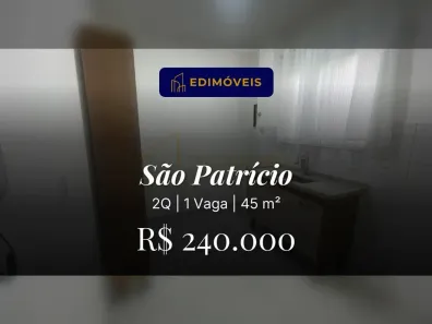 Apartamento com 2 Quartos à venda, 45m² no São Patrício, Serra