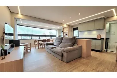 Apartamento com 3 Quartos à venda, 102m² no Vila Assunção, Santo André