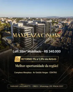 Apartamento com 1 Quarto à venda, 38m² no Marechal Rondon, Canoas