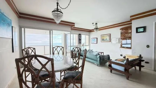 Apartamento com 3 Quartos para alugar, 130m² no Pitangueiras, Guarujá