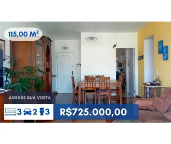 Apartamento com 3 Quartos à venda, 115m² no Vila Polopoli, São Paulo