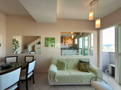 Apartamento com 2 Quartos à venda, 80m² no Gonzaga, Santos