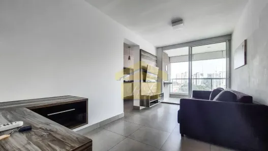 Apartamento com 1 Quarto para alugar, 45m² no Brooklin Paulista, São Paulo