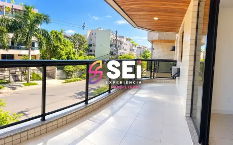 Apartamento com 3 Quartos para alugar, 101m² no Recreio dos Bandeirantes, Rio de Janeiro