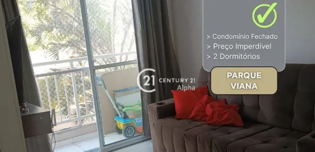 Apartamento com 2 Quartos à venda, 54m² no Votupoca, Barueri