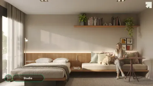 Apartamento com 1 Quarto à venda, 25m² no Trindade, Florianópolis