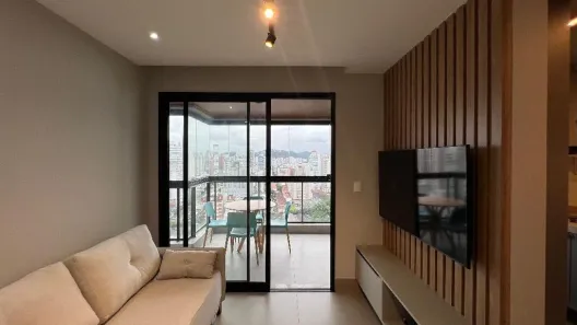 Apartamento com 1 Quarto para alugar, 54m² no Boqueirão, Santos