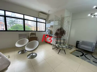 Sala Comercial à venda, 49m² no Macuco, Santos