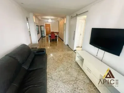 Apartamento com 3 Quartos para alugar, 135m² no Embaré, Santos