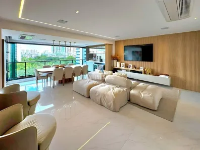 Apartamento com 3 Quartos à venda, 128m² no Alphaville I, Salvador
