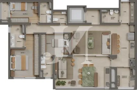 Apartamento com 3 Quartos à venda, 132m² no Vila Formosa, São Paulo