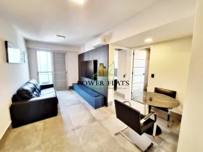 Apartamento com 1 Quarto para alugar, 50m² no Itaim Bibi, São Paulo
