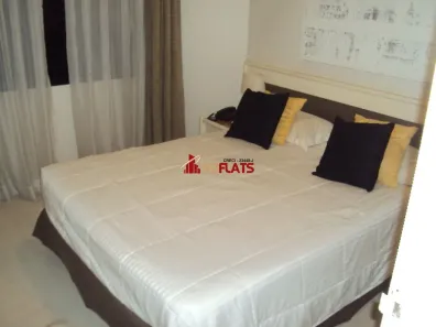 Flat com 1 Quarto para alugar, 45m² no Itaim Bibi, São Paulo
