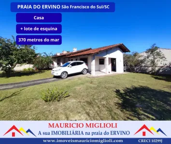 Casa com 1 Quarto à venda, 120m² no Praia do Ervino, São Francisco do Sul