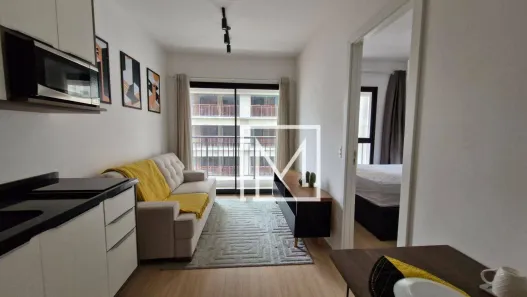 Apartamento com 1 Quarto para venda ou aluguel, 30m² no Sumaré, São Paulo