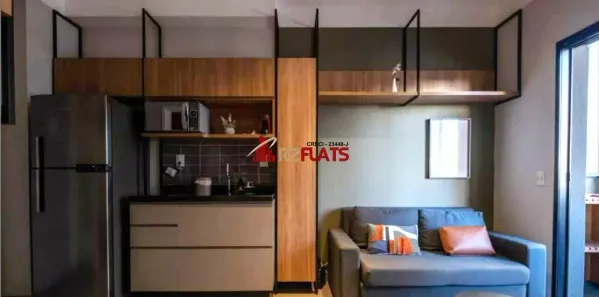 Flat com 1 Quarto para alugar, 32m² no Pinheiros, São Paulo