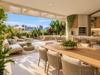 Apartamento com 3 Quartos à venda, 229m² no Ponta da Praia, Santos
