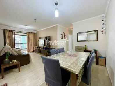 Apartamento com 2 Quartos à venda, 87m² no José Menino, Santos