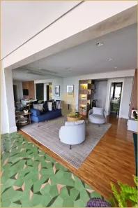 Apartamento com 2 Quartos para alugar, 136m² no Santo Amaro, São Paulo