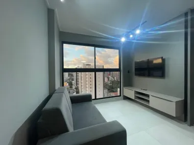 Apartamento com 1 Quarto para alugar, 32m² no Jatiúca, Maceió