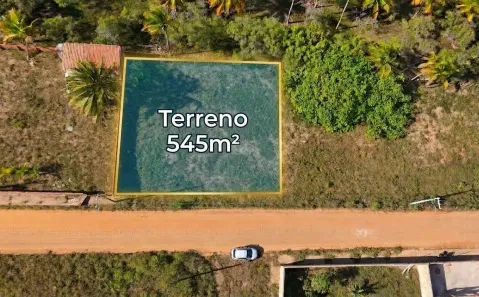 Lote/Terreno à venda, 545m² no Zona de Expansão (Capuã), Barra dos Coqueiros