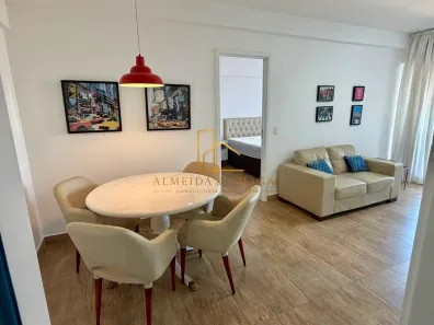 Apartamento com 1 Quarto para alugar, 49m² no Alphaville Centro Industrial e Empresarial/Alphaville., Barueri