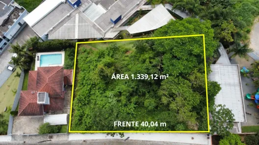 Lote/Terreno à venda, 1339m² no Água Verde, Blumenau