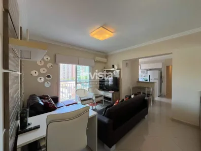Apartamento com 2 Quartos para alugar, 74m² no Ponta da Praia, Santos