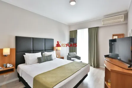 Flat com 1 Quarto à venda, 26m² no Indianópolis, São Paulo