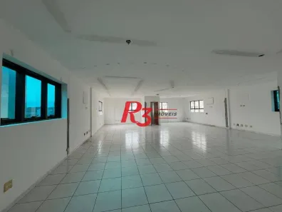 Sala Comercial para alugar, 90m² no Gonzaga, Santos
