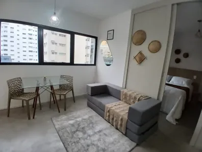 Apartamento com 1 Quarto para alugar, 35m² no Cerqueira César, São Paulo
