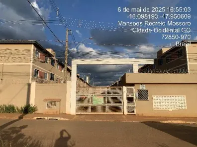 Apartamento com 2 Quartos à venda, 44m² no Mansões Recreio Mossoró, Cidade Ocidental