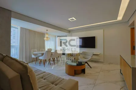 Apartamento com 3 Quartos para alugar, 104m² no Vila da Serra, Nova Lima