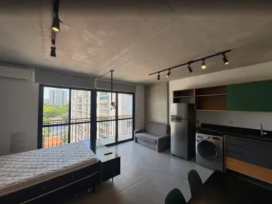 Apartamento com 1 Quarto para alugar, 35m² no Santo Amaro, São Paulo