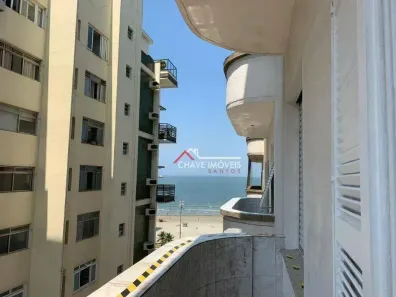 Apartamento com 3 Quartos à venda, 155m² no Gonzaga, Santos
