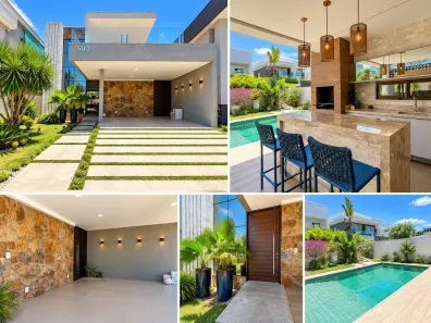 Casa de Condomínio com 4 Quartos para alugar, 350m² no Cidade Alpha, Eusébio