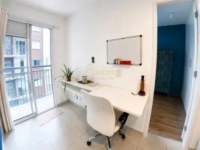 Apartamento com 1 Quarto à venda, 31m² no Jardim Caravelas, São Paulo