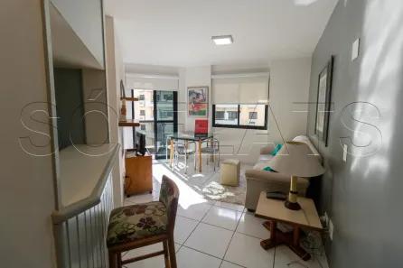 Flat com 1 Quarto para alugar, 39m² no Jardim Paulista, São Paulo