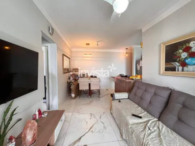 Apartamento com 2 Quartos à venda, 67m² no José Menino, Santos