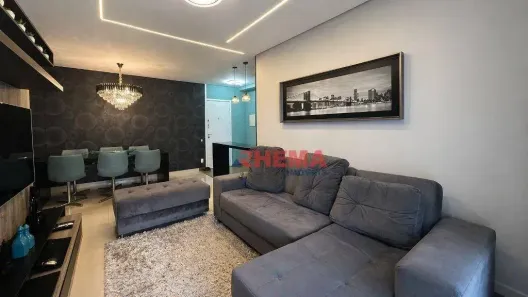 Apartamento com 3 Quartos à venda, 99m² no José Menino, Santos