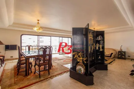 Apartamento com 4 Quartos à venda, 257m² no Gonzaga, Santos