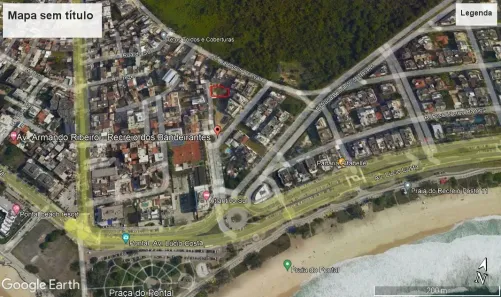 Lote/Terreno para venda ou aluguel, 780m² no Recreio dos Bandeirantes, Rio de Janeiro