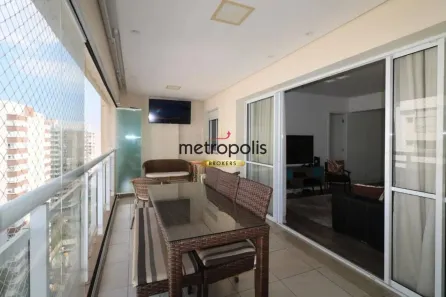 Apartamento com 4 Quartos para alugar, 135m² no Santo Antônio, São Caetano do Sul