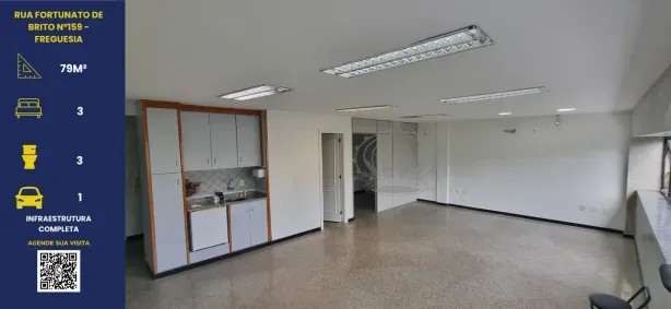 Sala Comercial para venda ou aluguel, 26m² no Recreio dos Bandeirantes, Rio de Janeiro