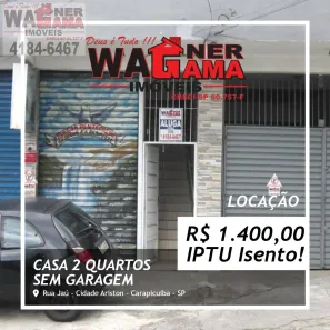 Casa com 2 Quartos para alugar, 60m² no Cidade Ariston Estela Azevedo, Carapicuíba